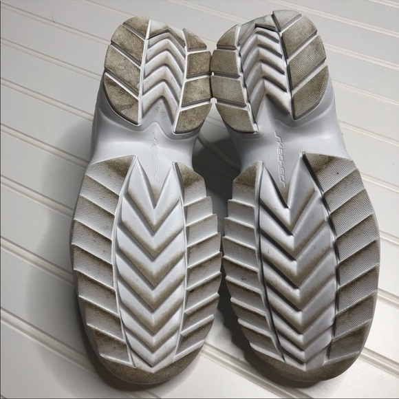 Sketchers SKX white memory foam sneakers 6.5 - Picture 7 of 8